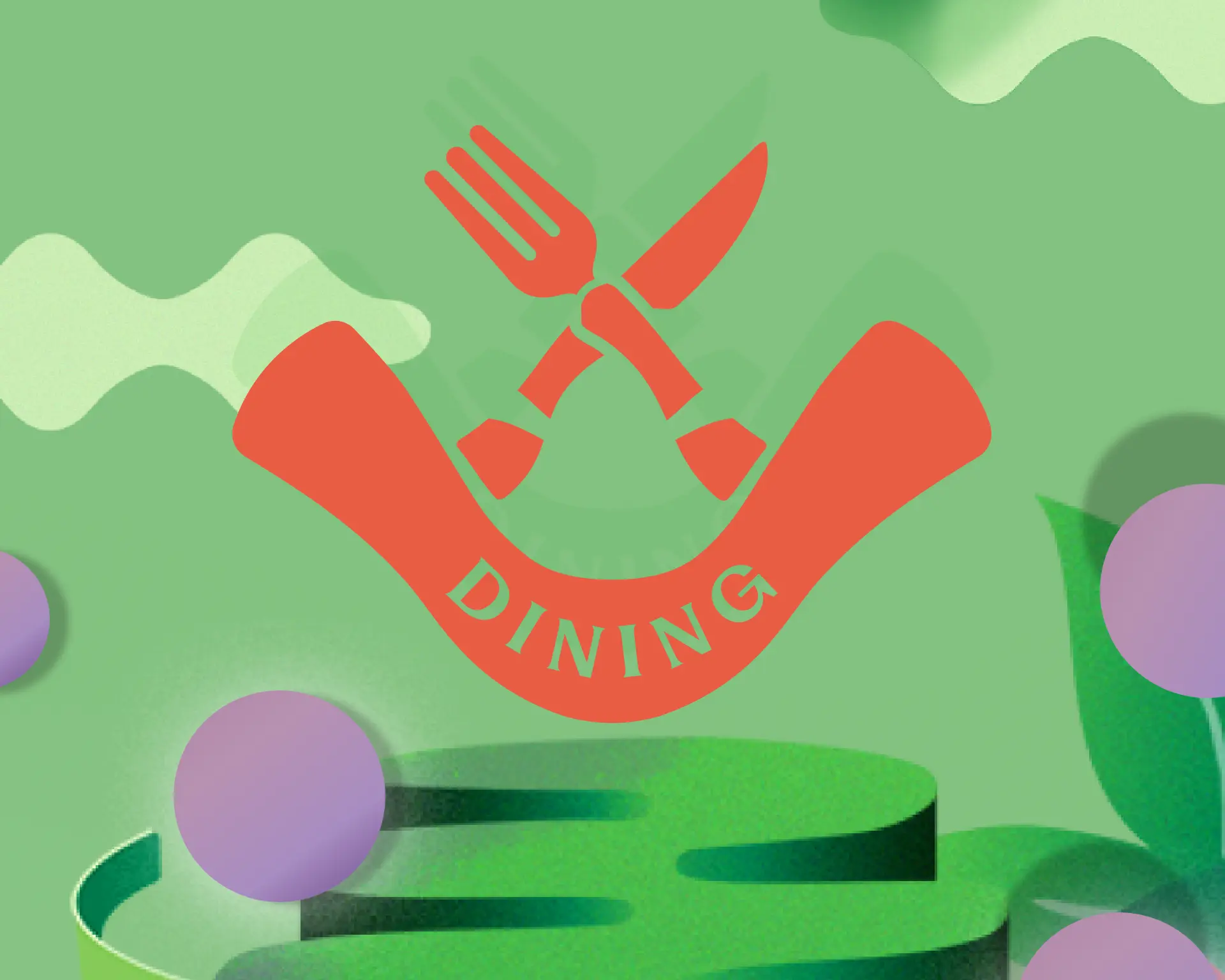 abstract dining image