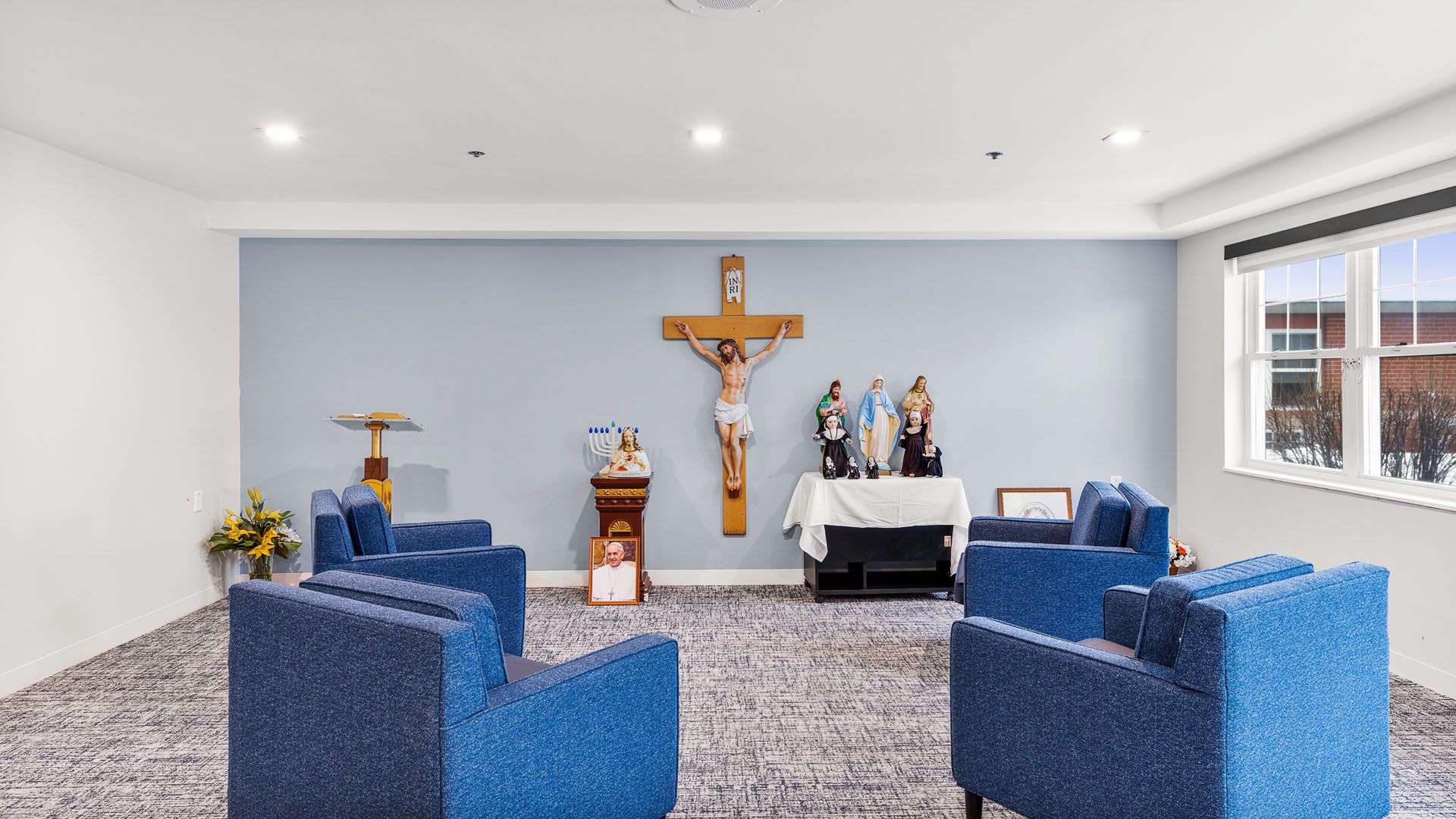 Bayview RI nursing home church