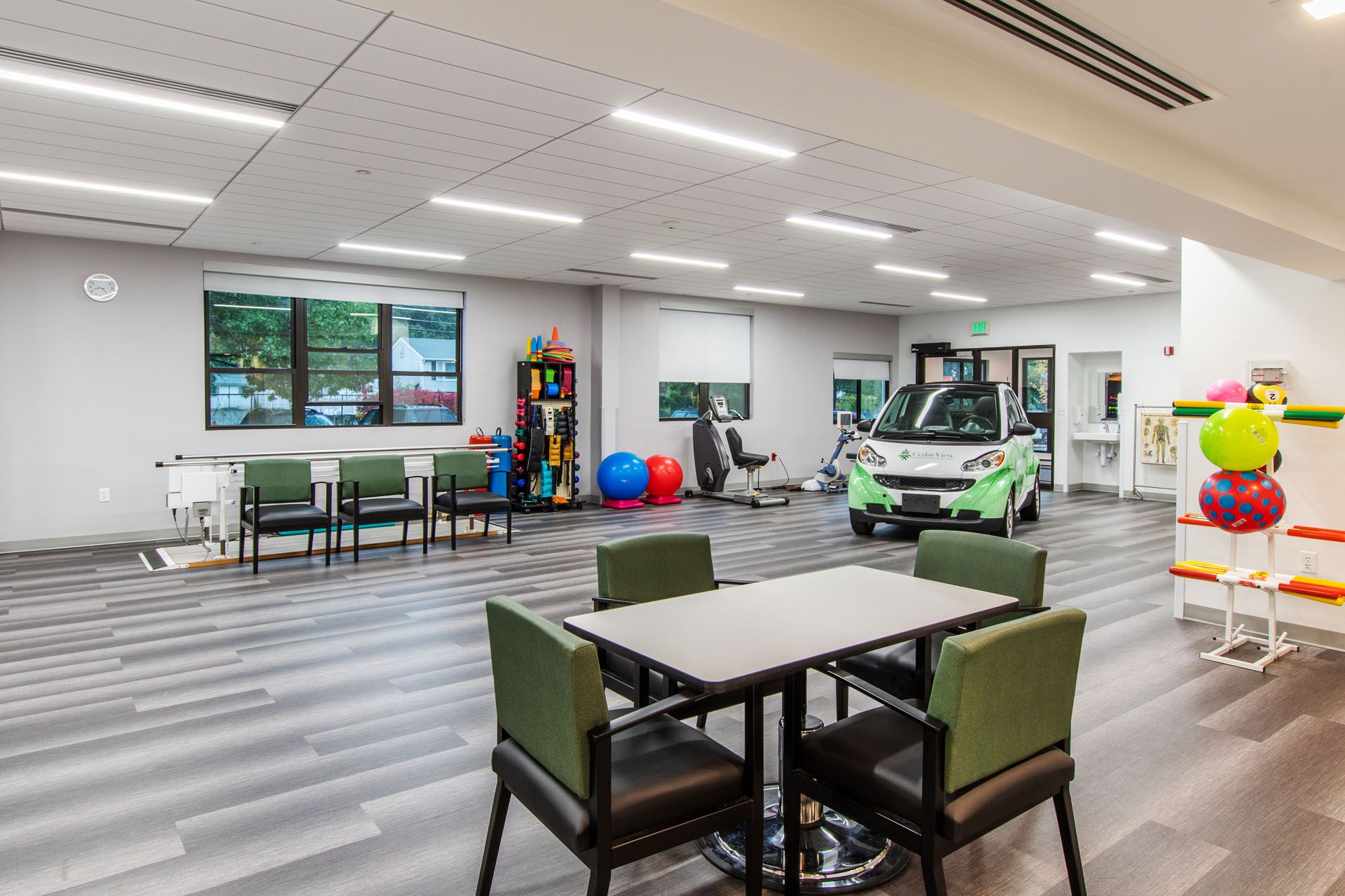 Cedar View MA rehab gym 2