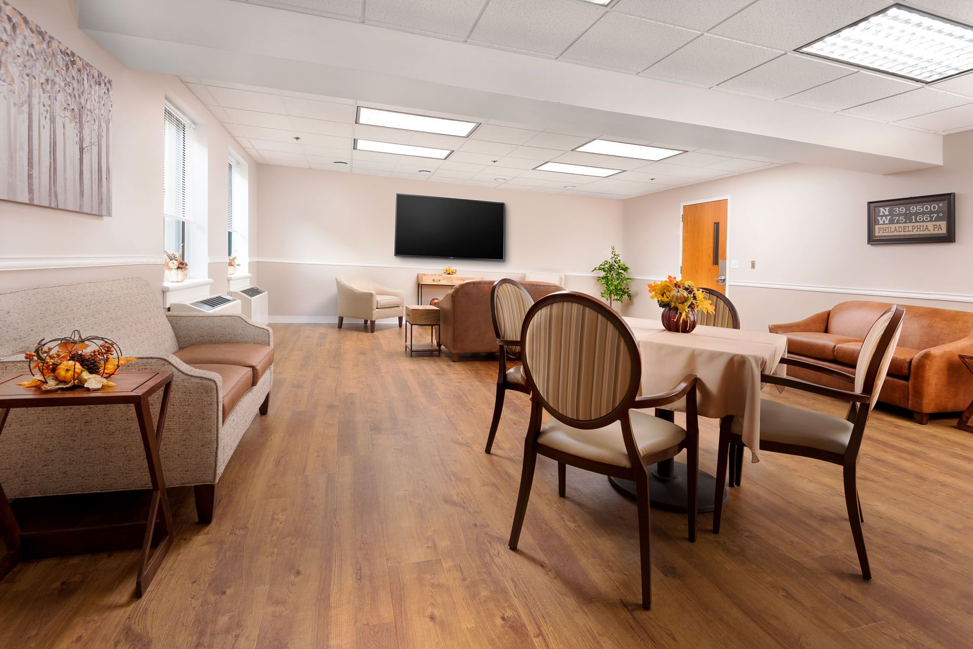 Kearsley PA nursing home communal area