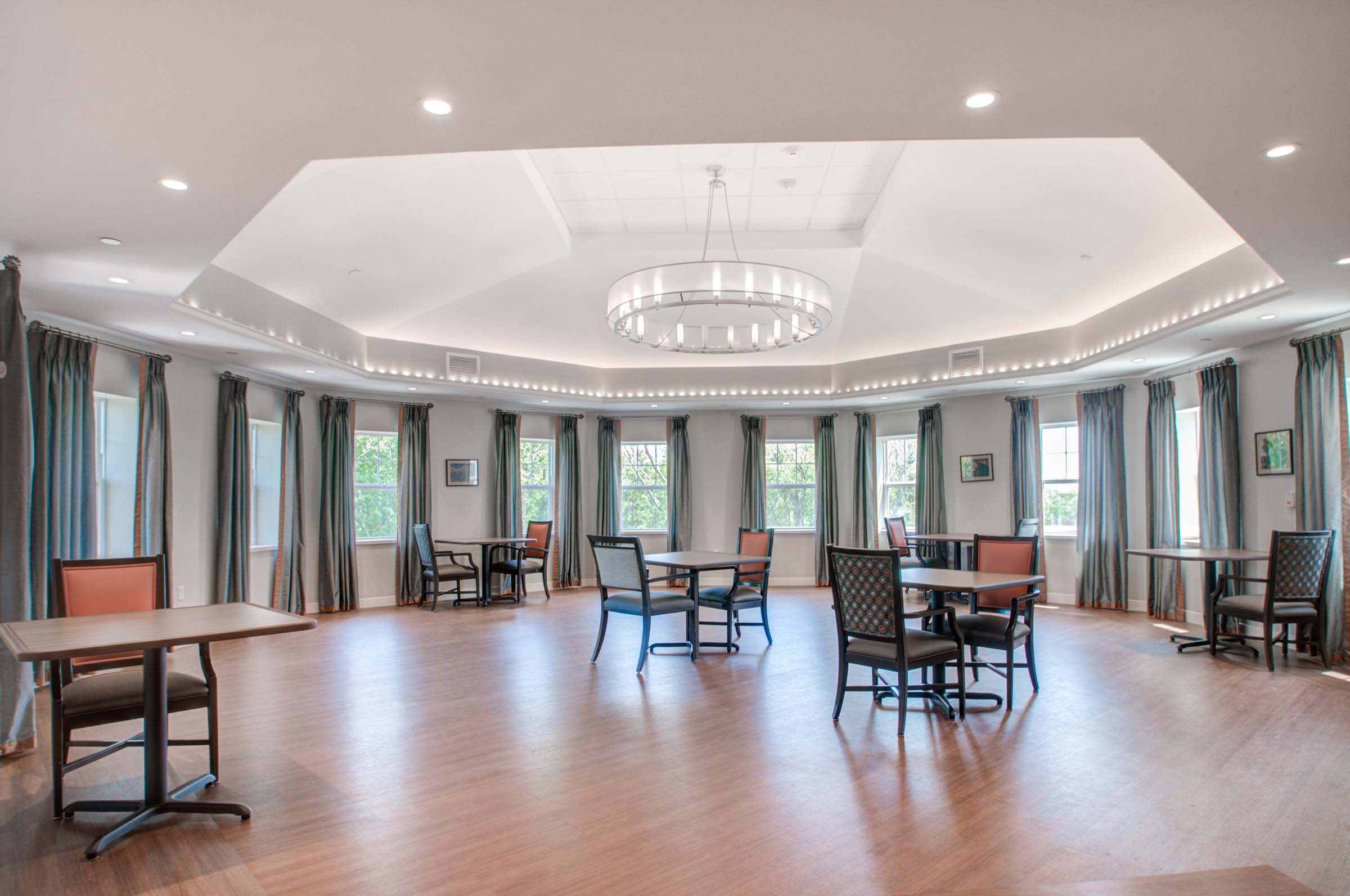 The Jewish Home NJ nursing home communal area