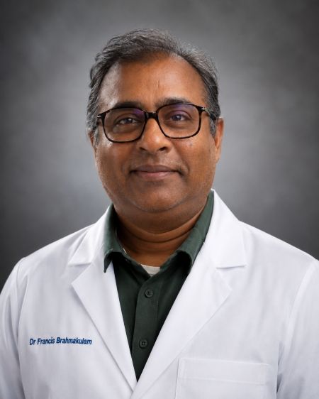 Photo ofDr. Francis G. Brahmakulam Pulmonologist respiraCare