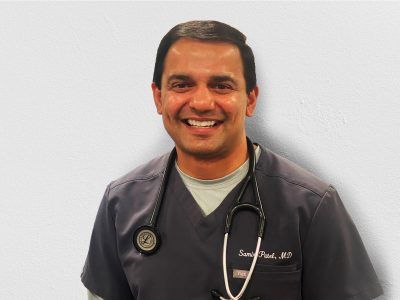Photo of Dr. Samir Patel Medical Director 