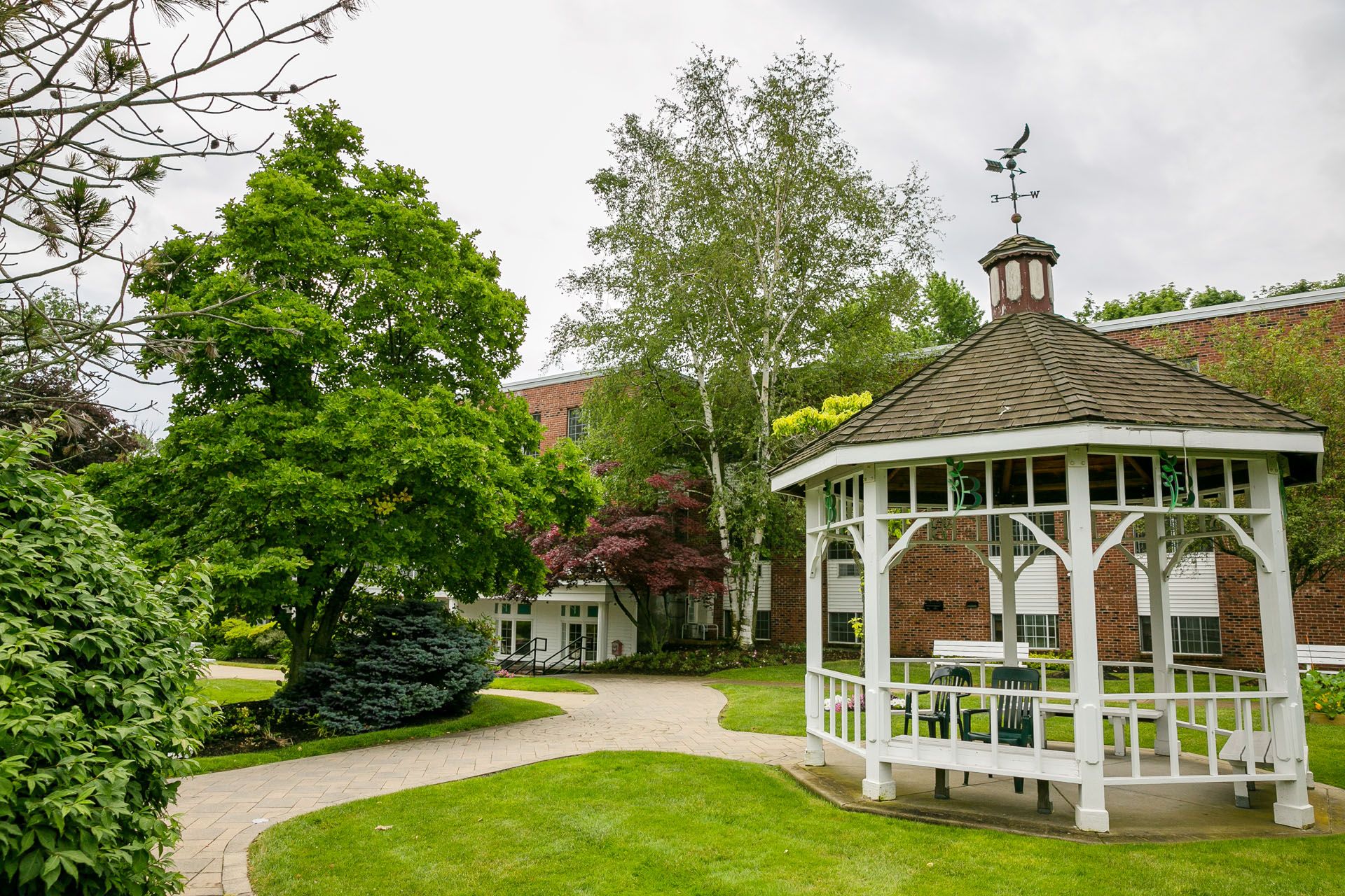 The Brentwood MA rehab exterior