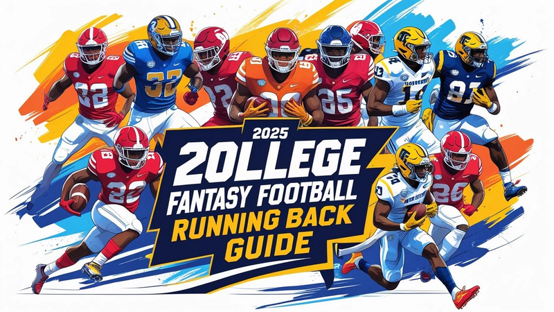 The Best College RBs for Fantasy Football in 2025