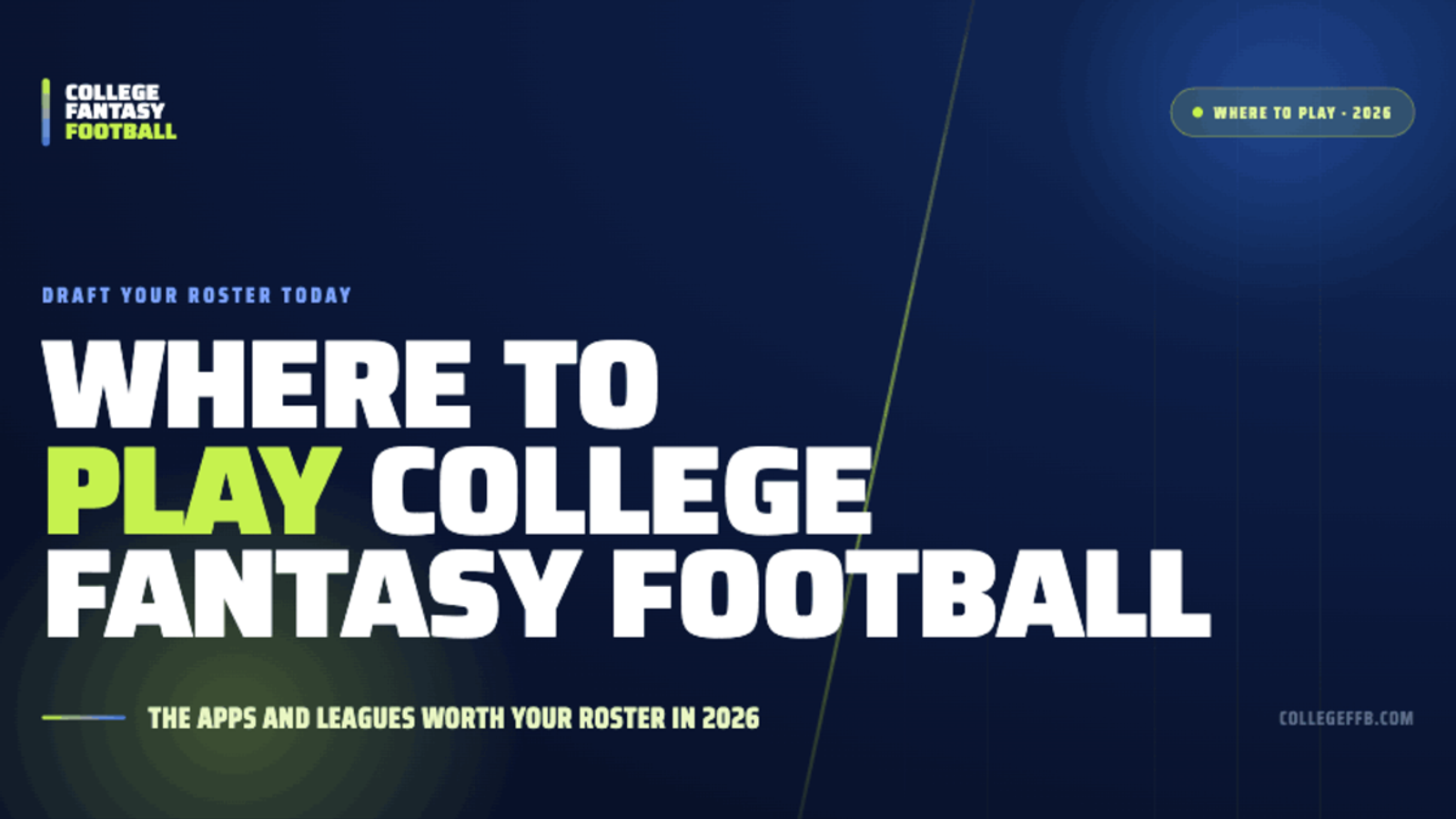 Where to Play College Fantasy Football