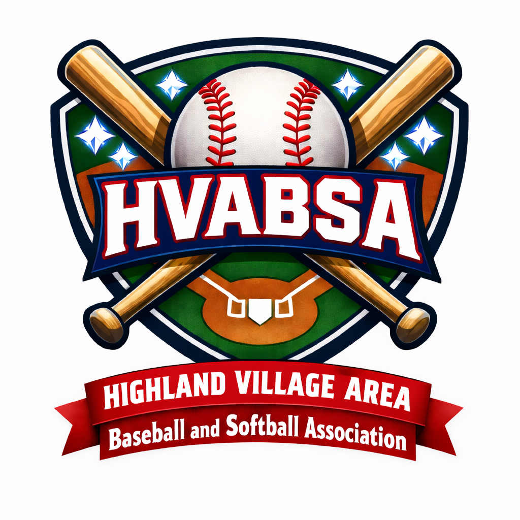 Highland Village Area Baseball and Softball Association logo