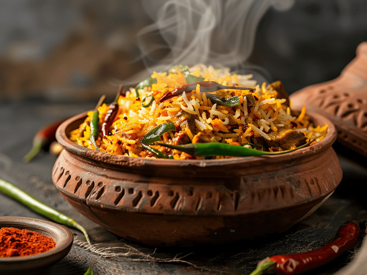 Cut Mirchi Biryani