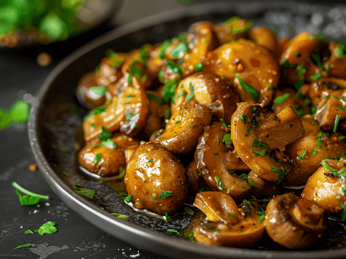 Butter Garlic Mushroom