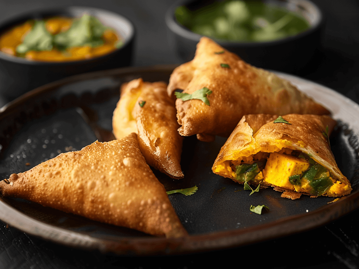 Stuffed Paneer Pockets