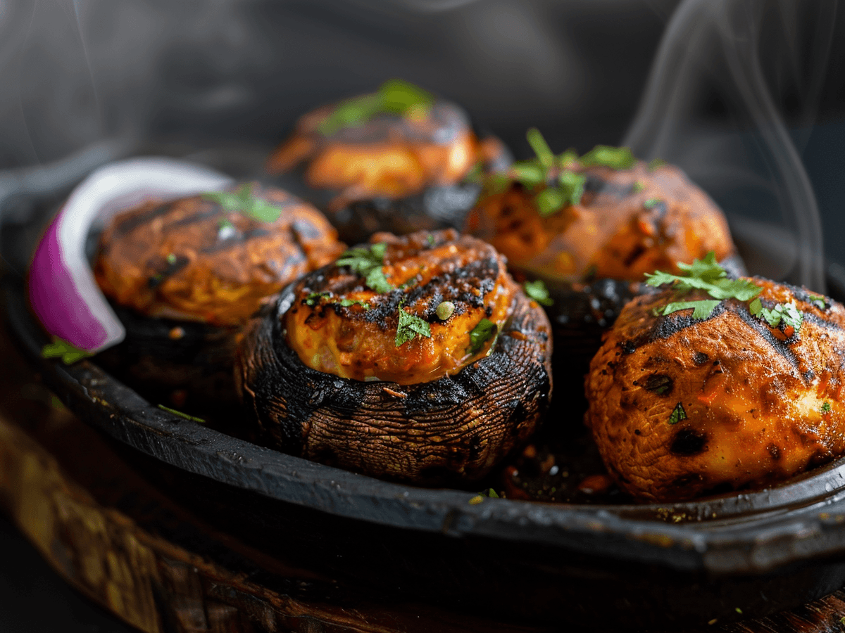 Stuffed Mushroom Tandoori