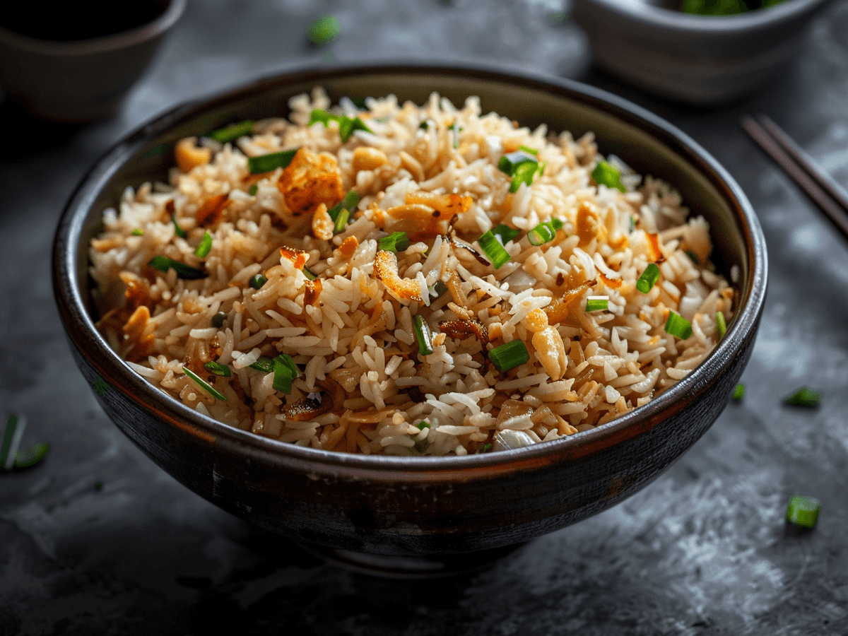Burnt Garlic Fried Rice