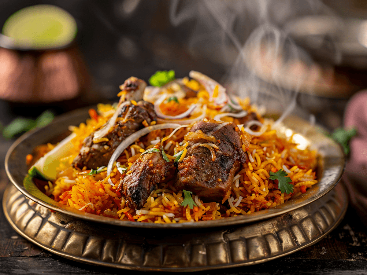 Mutton Dum Biryani