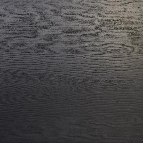 Spray Painted Oak in Deep Black