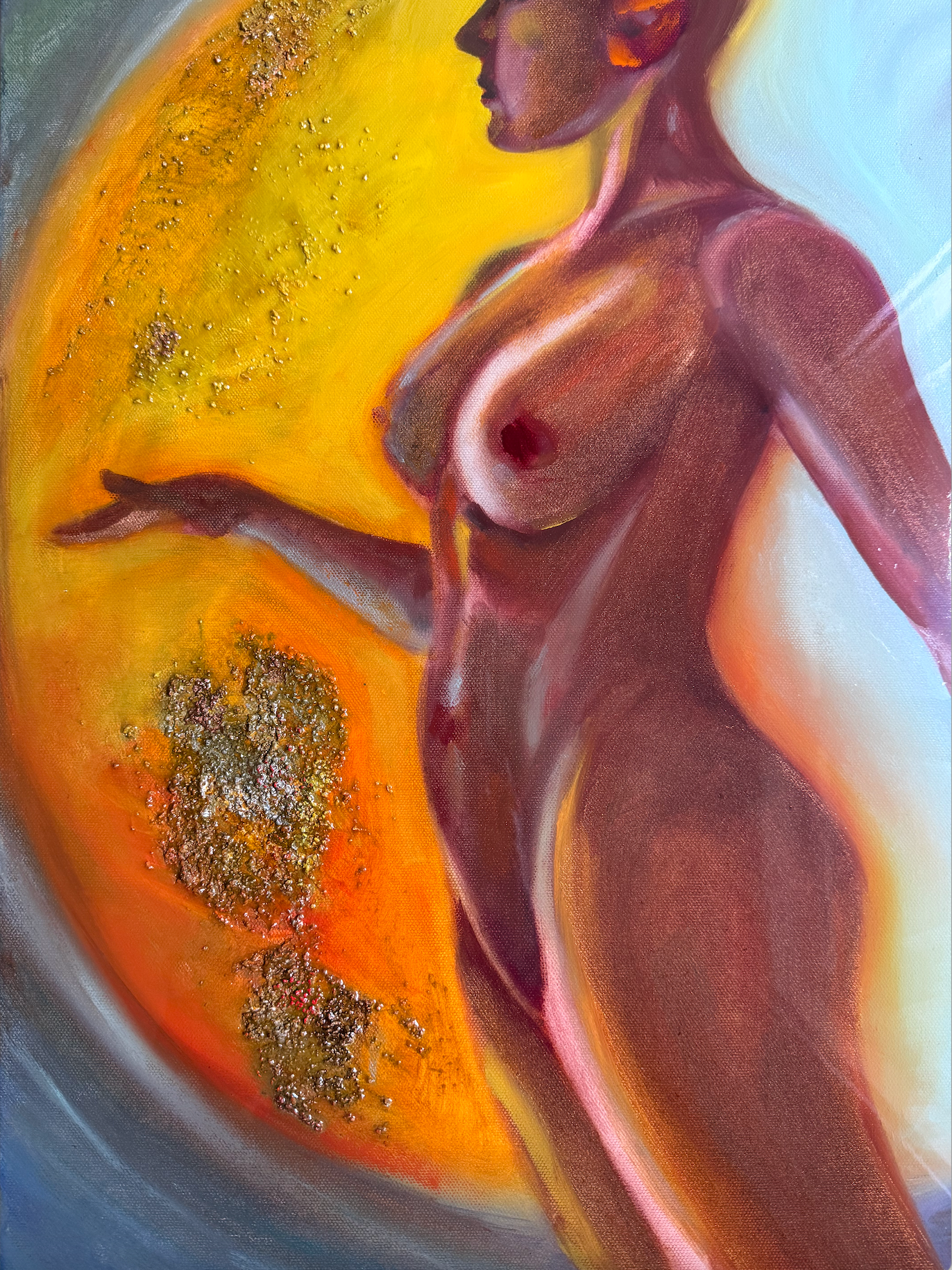 The Pregnant Virgin — another view