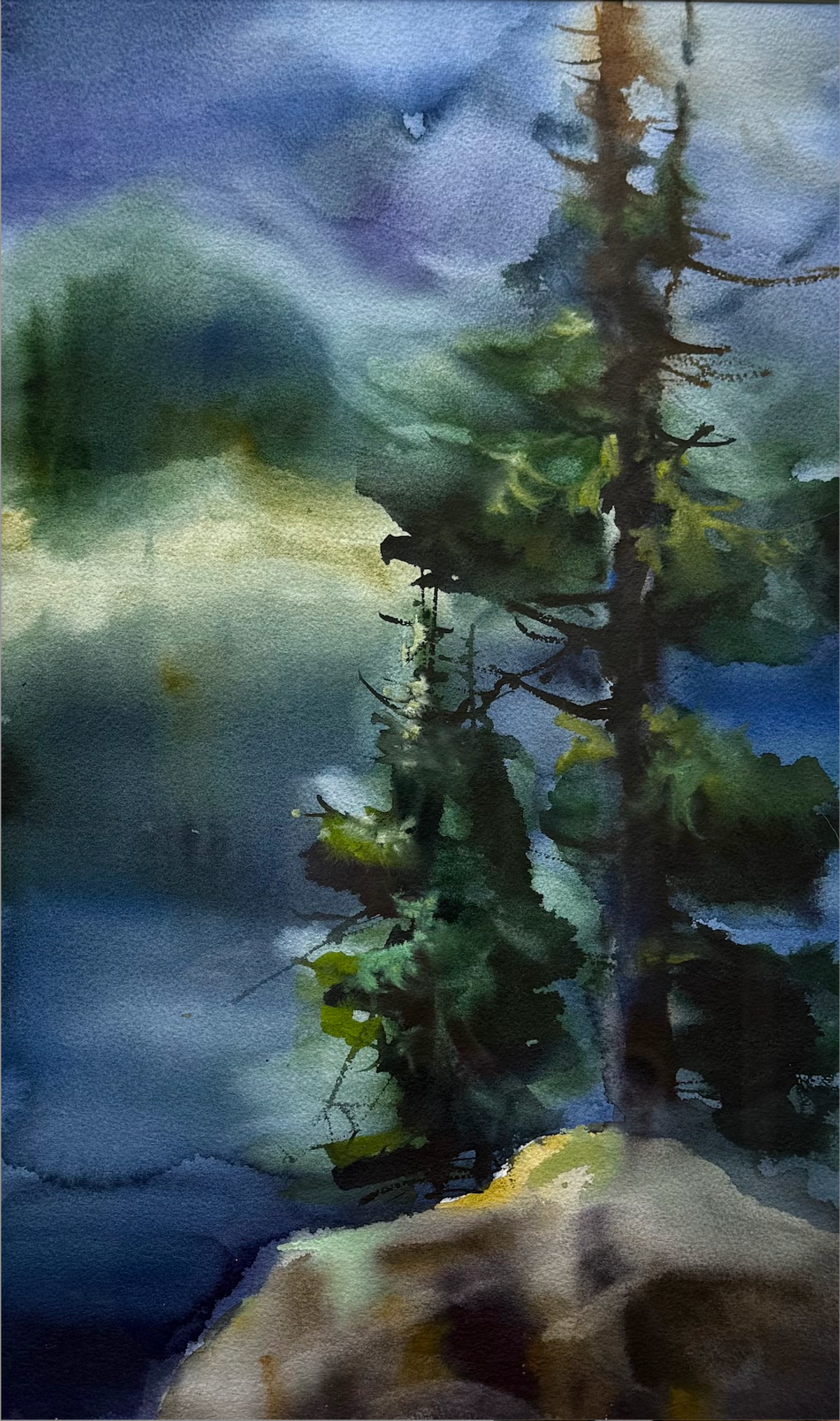 Watching Lake Serene
