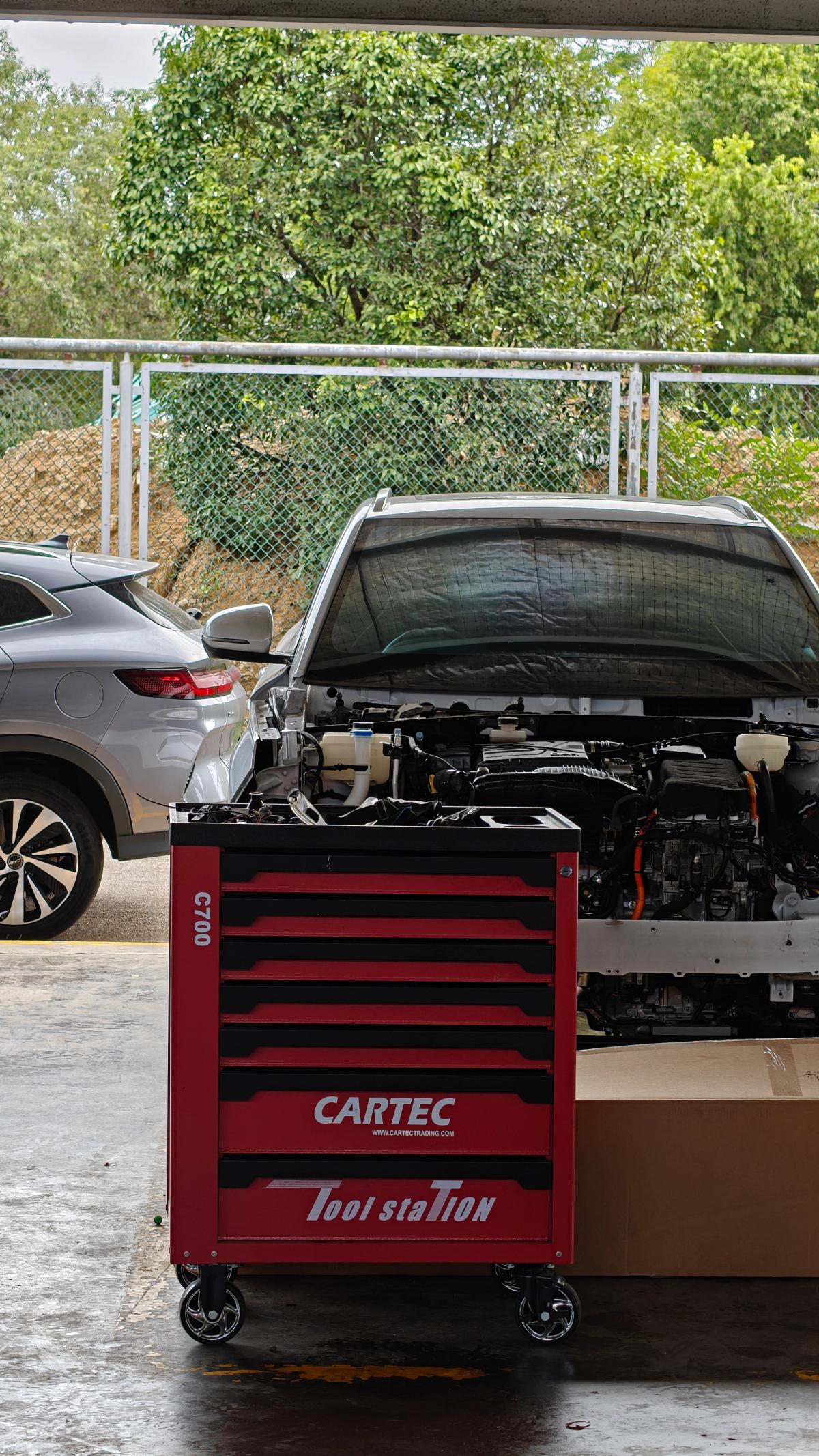 BYD Sri lanka cartec trading tool box with tools0