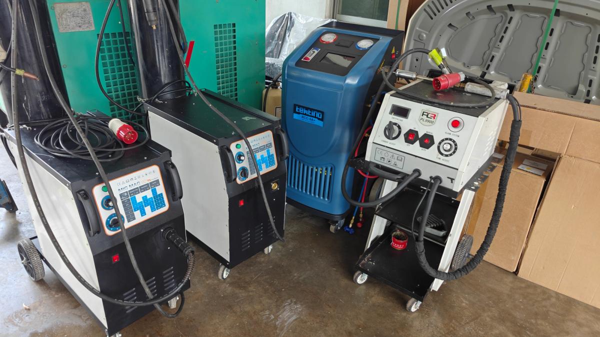 BYD Sri lanka cartec trading dent puller mig welder ac recovery machine0