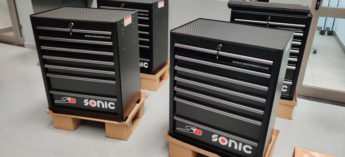 Jaguar landrover body shop equipment cartec trading sonic tool boxes 0