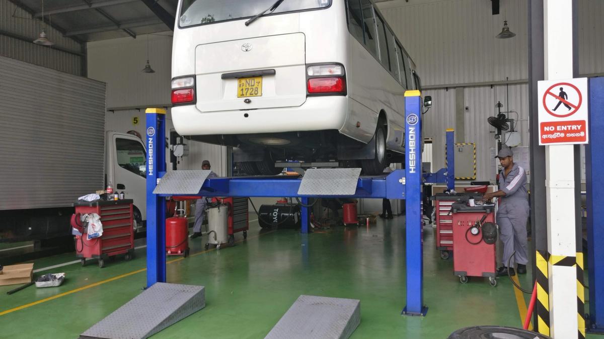 toyota hino heavy vehicle 4post lift 6 ton 8.5ton cartec trading1