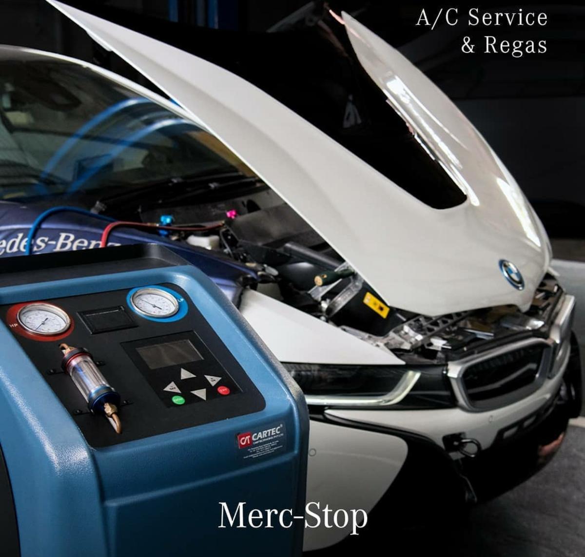 Ac recovery machine cartec merc stop