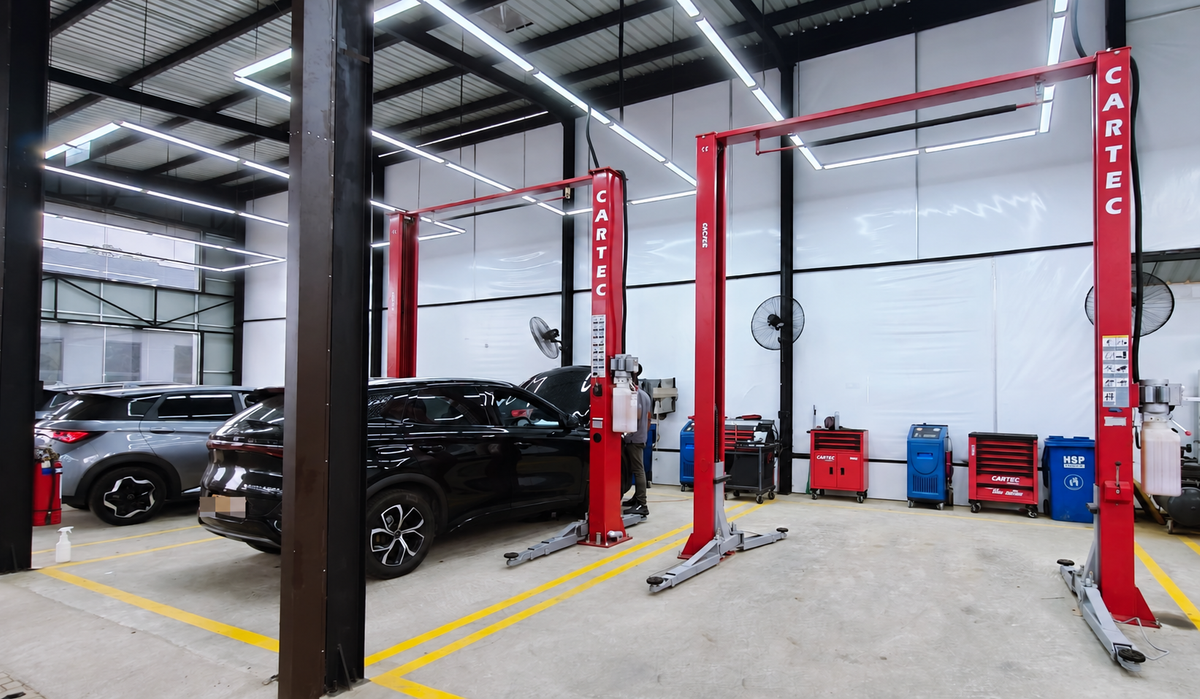BYD galle sri lanka cartec trading 2 post lift