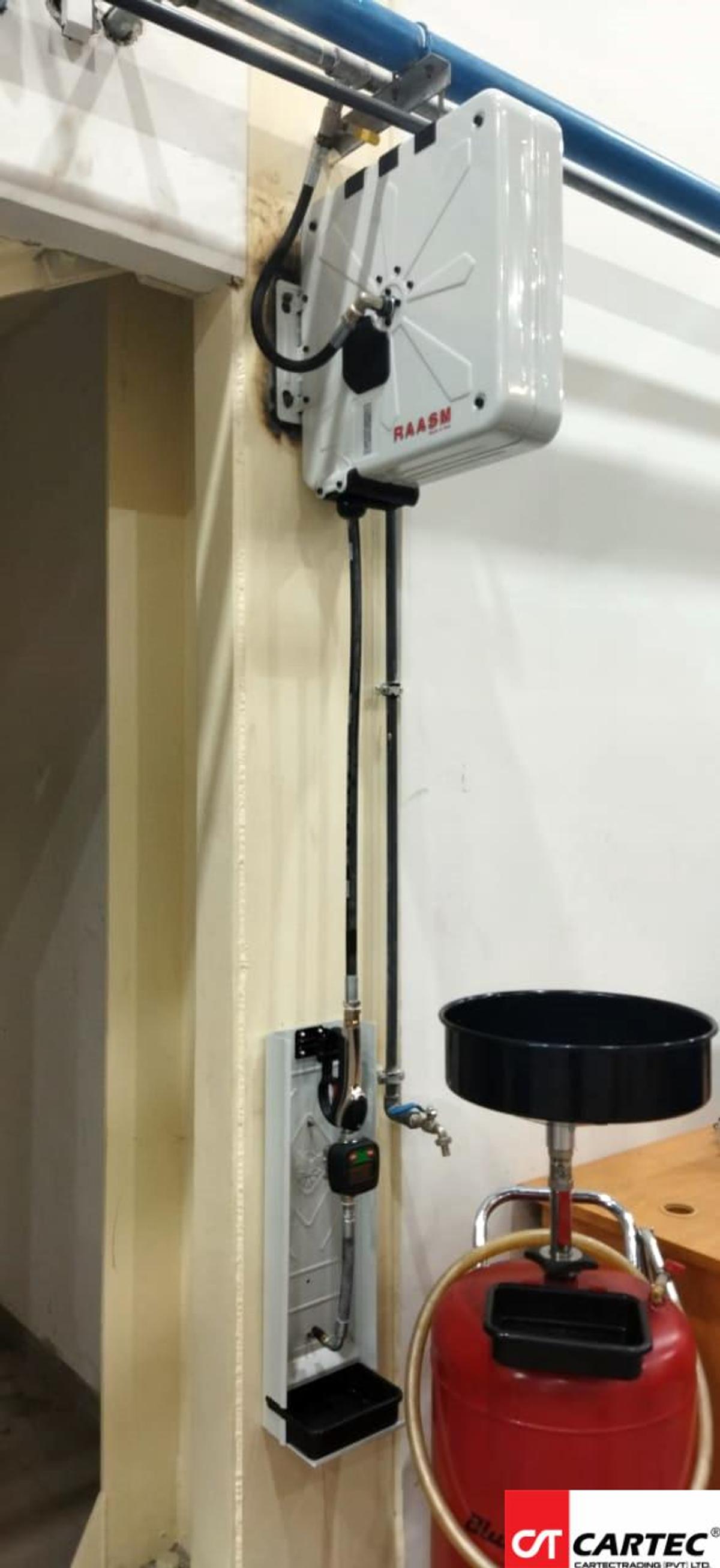 oil distribution line with hose reels and digital guns2