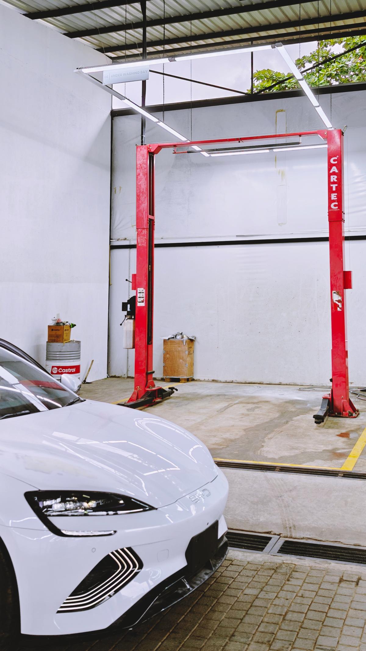 BYD galle sri lanka cartec trading 2 post lift for car wash