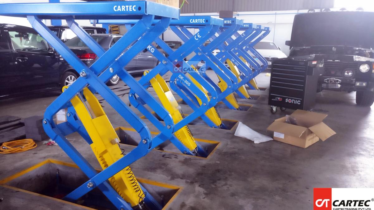 spreymech garage equipment_scissor lifts0