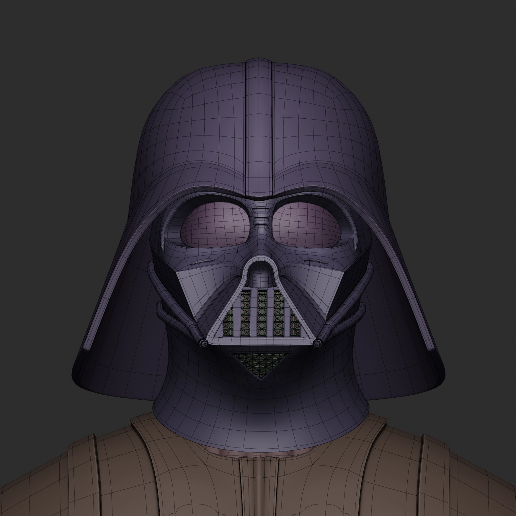 Darth Vader Helmet - Modeling Study gallery image 4