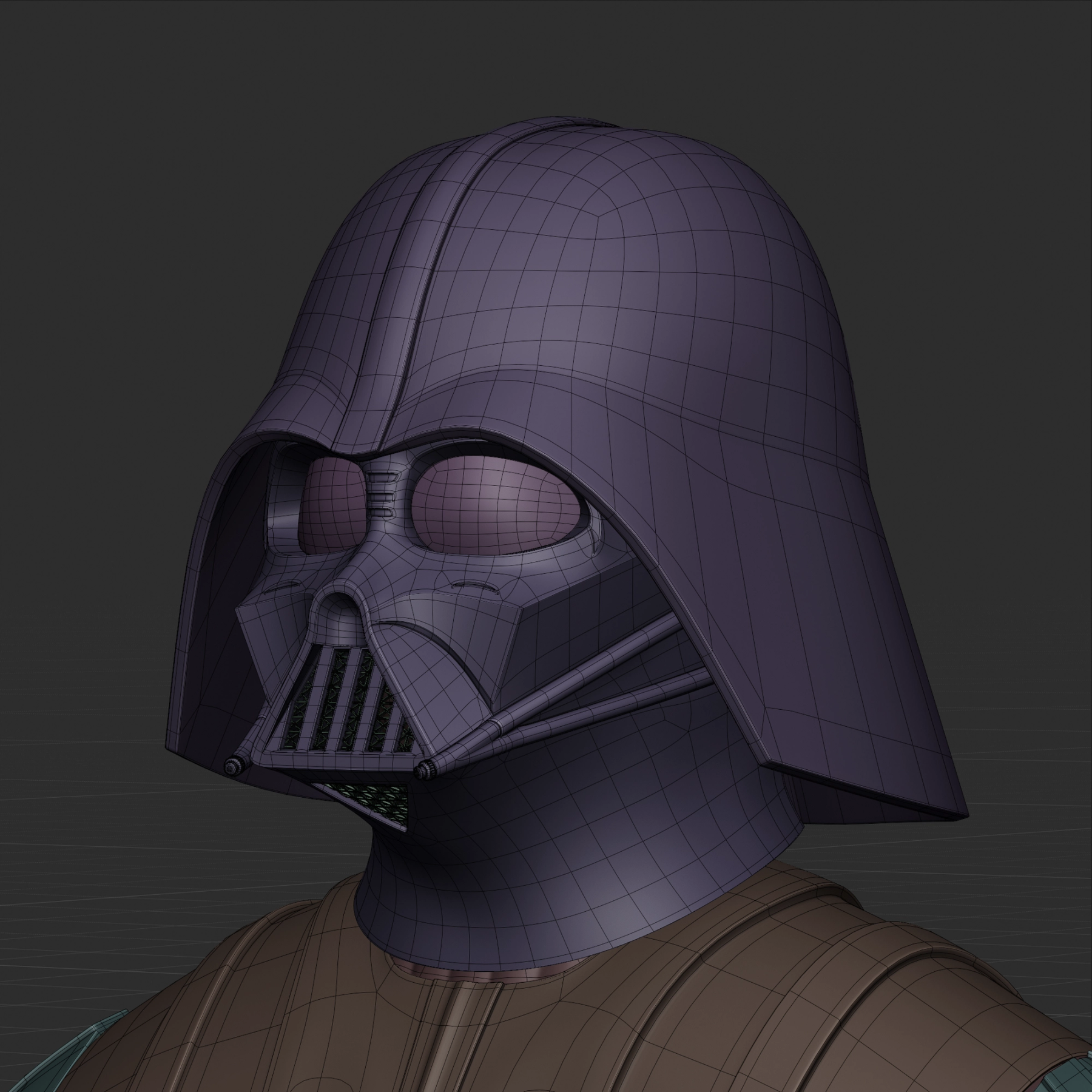 Darth Vader Helmet - Modeling Study gallery image 2