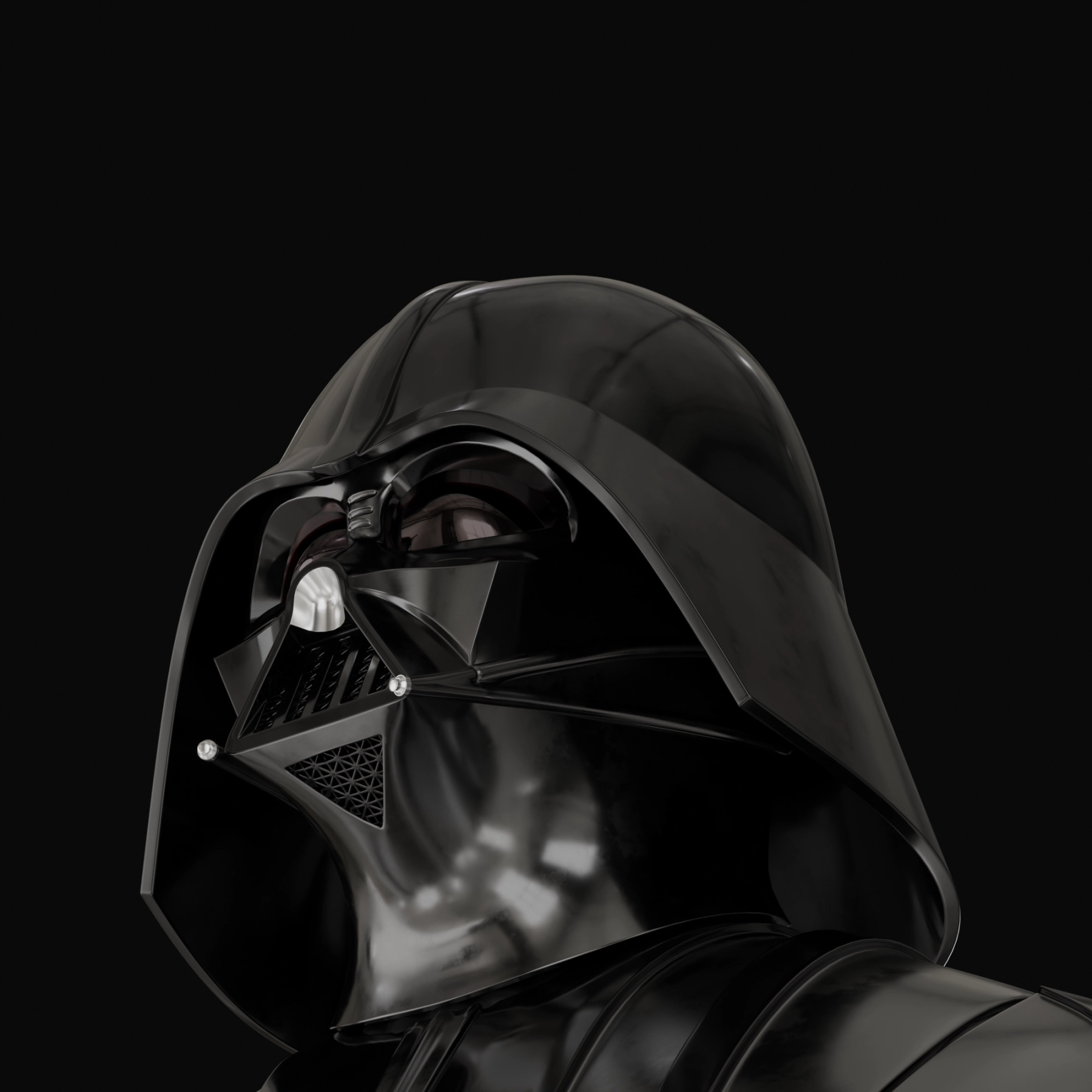 Darth Vader Helmet - Modeling Study gallery image 3