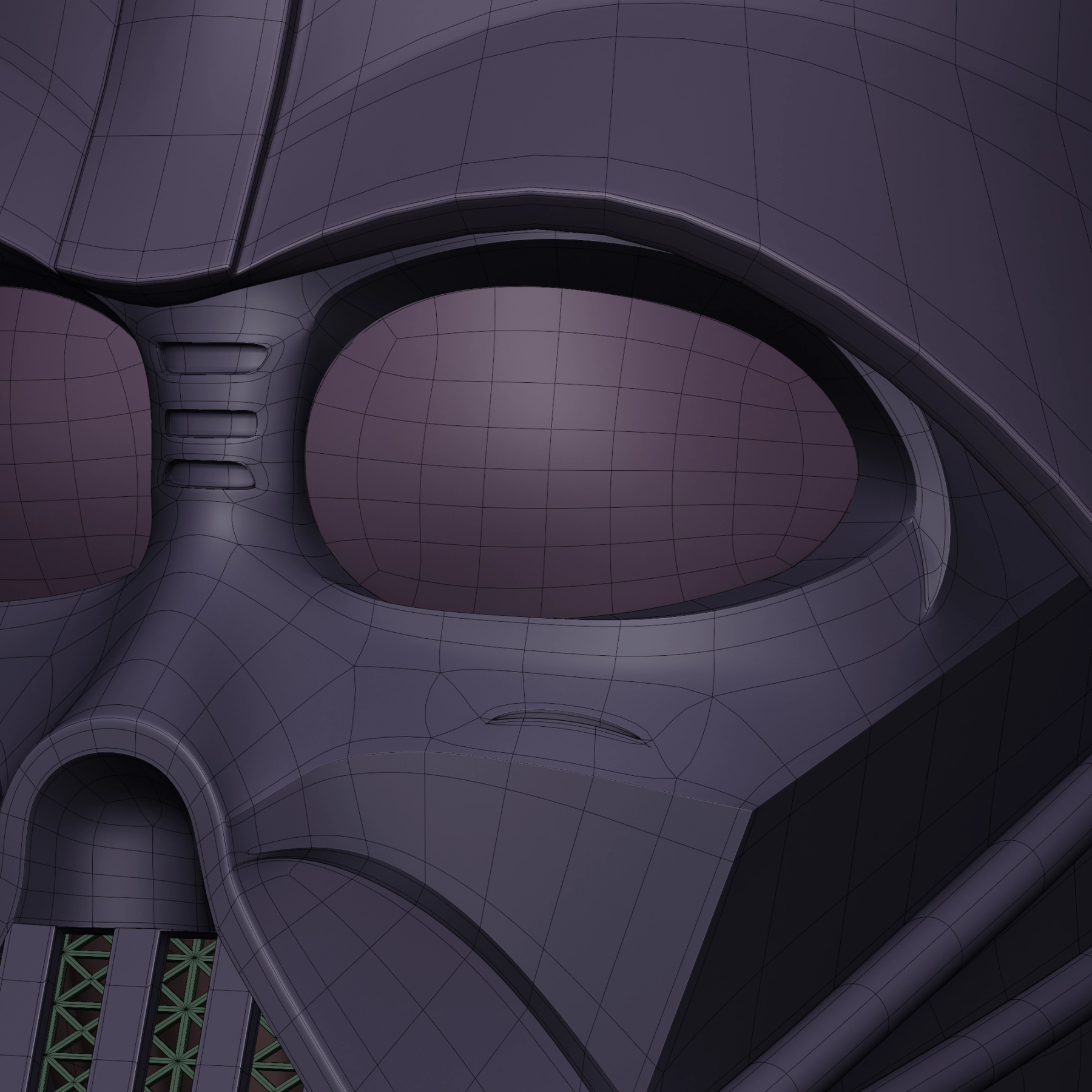 Darth Vader Helmet - Modeling Study gallery image 8