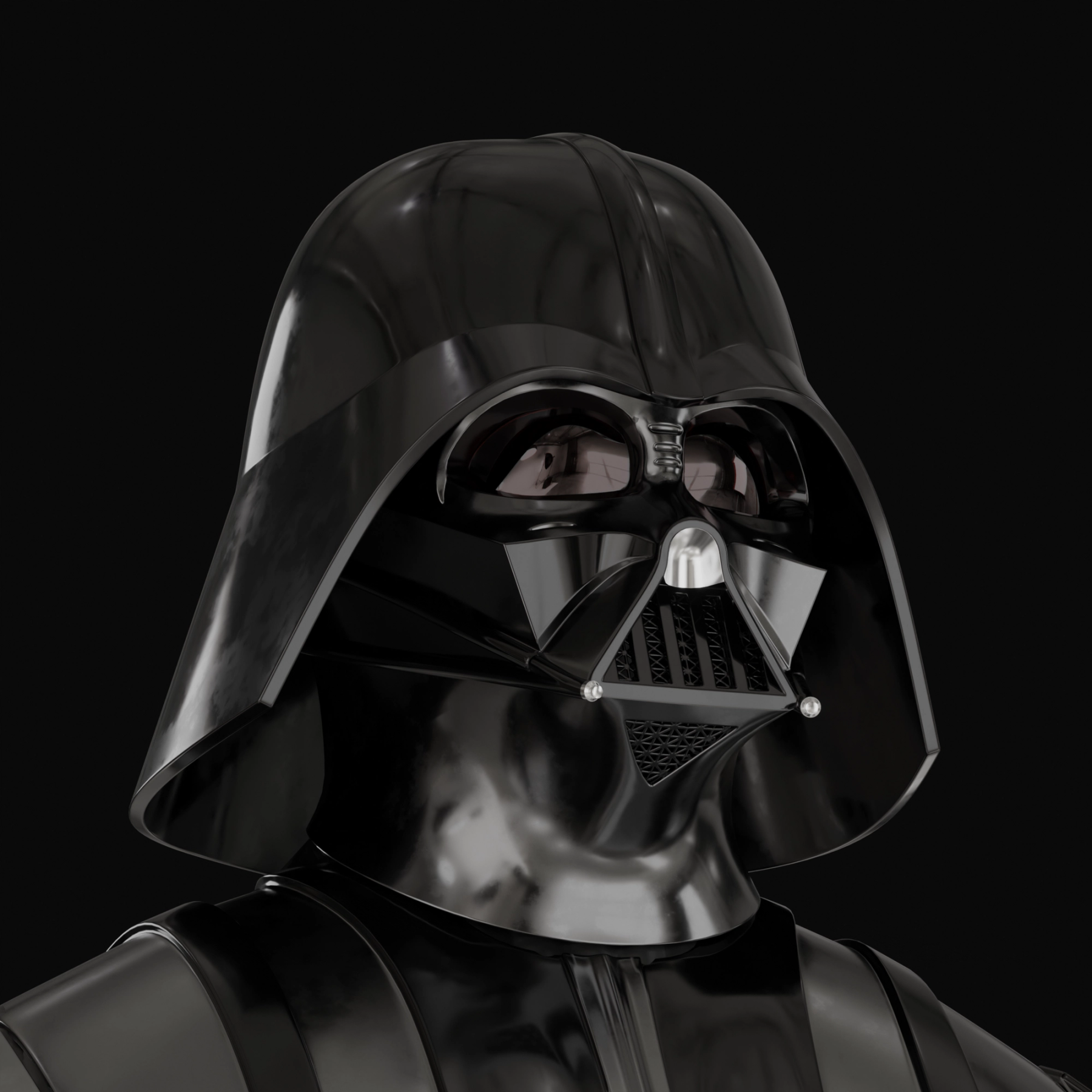 Darth Vader Helmet - Modeling Study gallery image 1