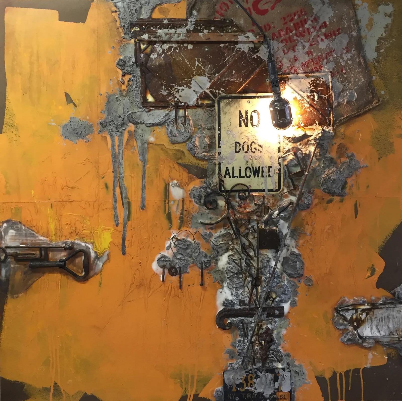 Artwork No dogs allowed high-res