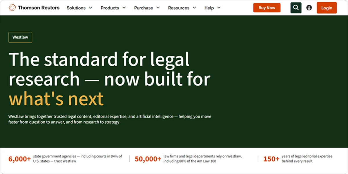 Thomson Reuters homepage