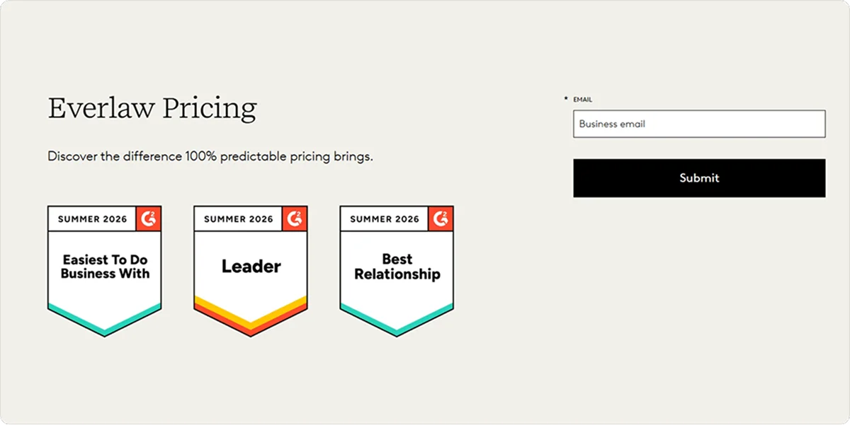 Everlaw pricing