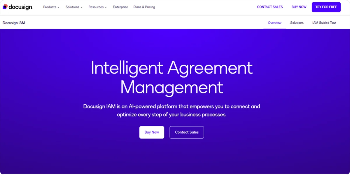 docusign-iam-homepage