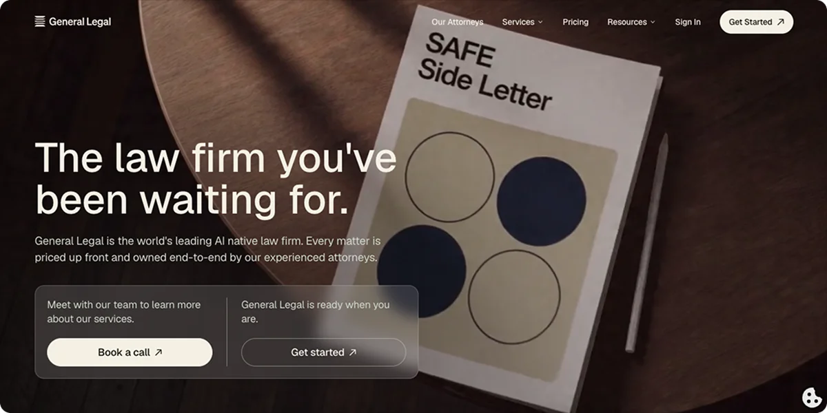 General Legal homepage