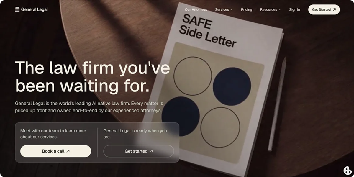 General Legal homepage