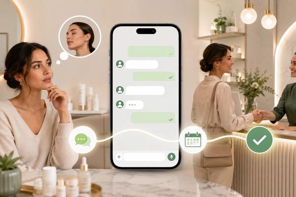 Como Converter Leads de Estética que Não Agendam no WhatsApp
