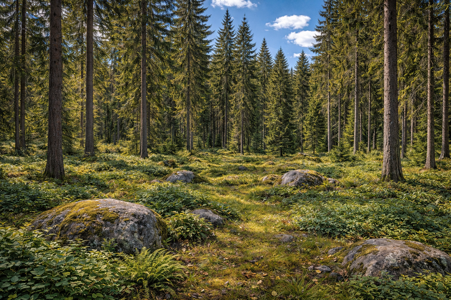 Уникальный лесной участок в коттеджном поселке Ландшафт