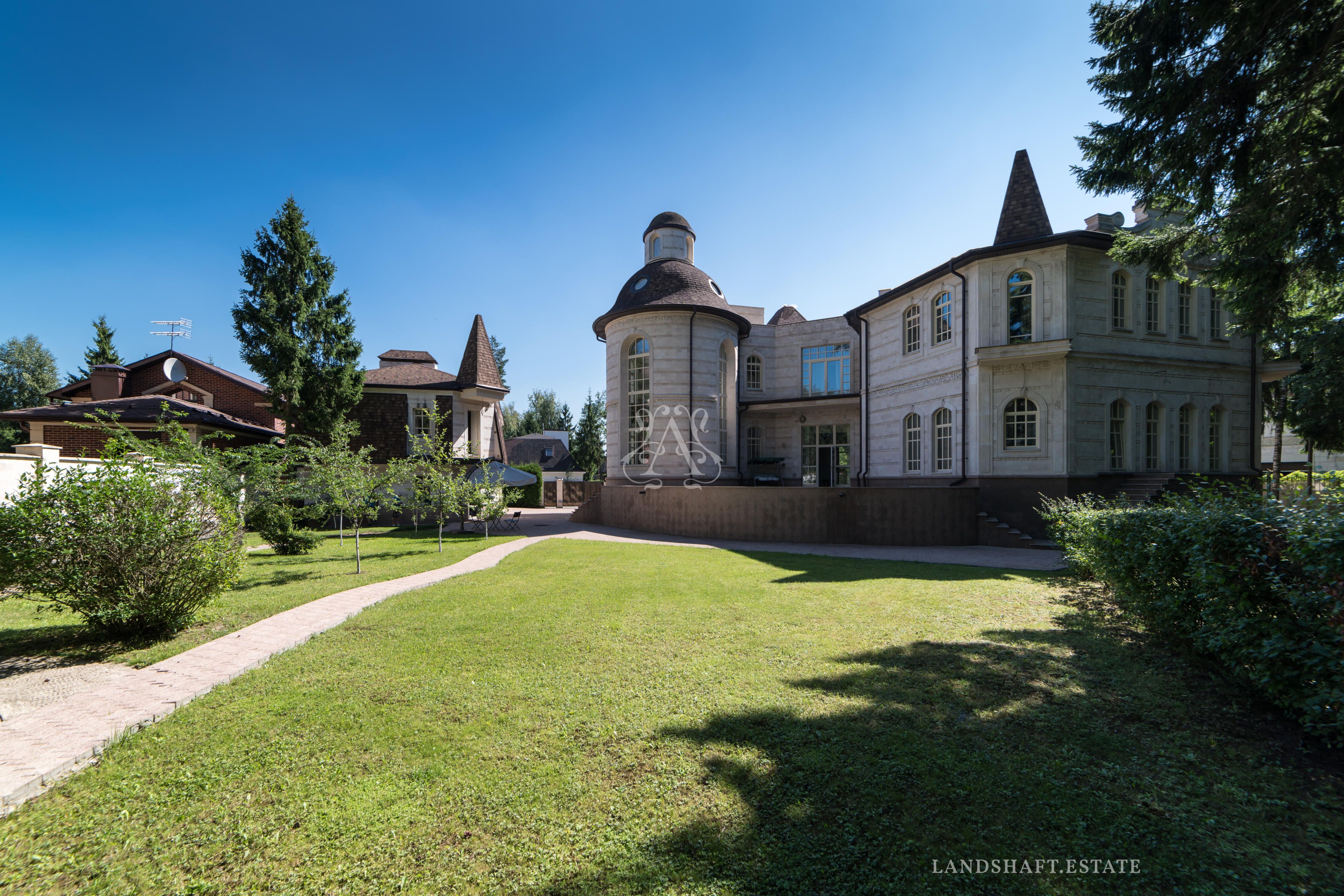 Заборы дома на рублевке