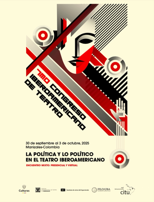 Ponencias seleccionadas para el 7mo Congreso Iberoamericano de Teatro 2025