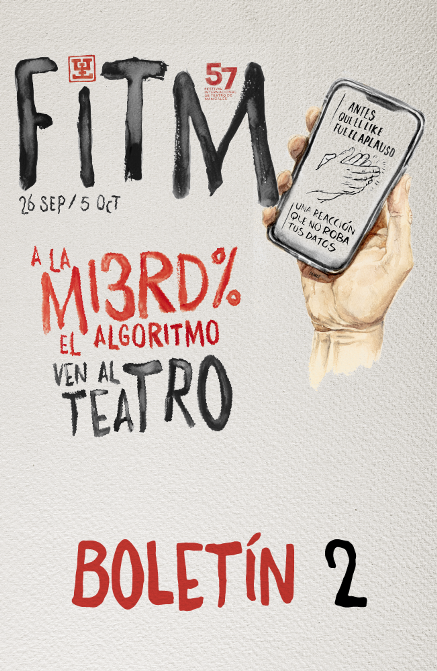 ¡El telón se levanta! En mayo realizamos el lanzamiento del 57° FITM