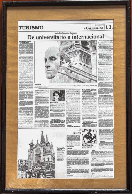 Festival de Teatro de Manizales de Universitario a internacional