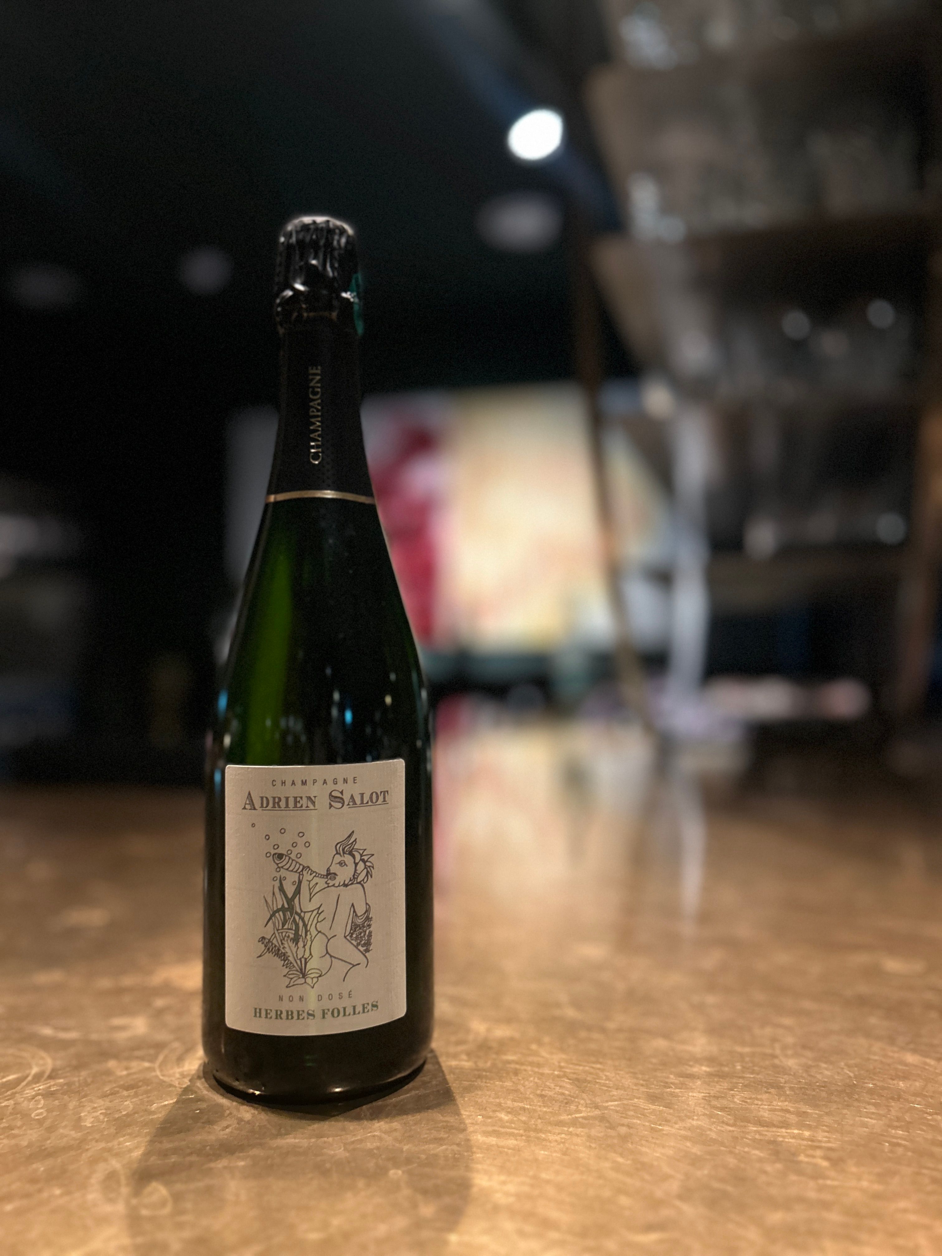 Champagne Adrien Salot "Herbes folles" Blanc de blancs 