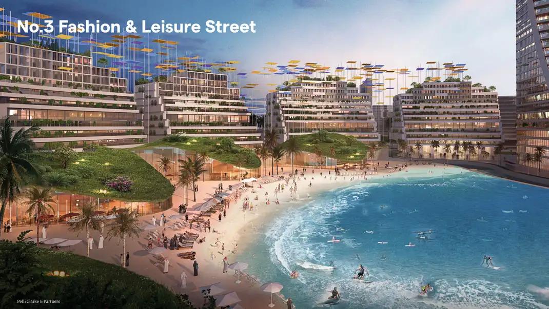 Fashion and leisure streets