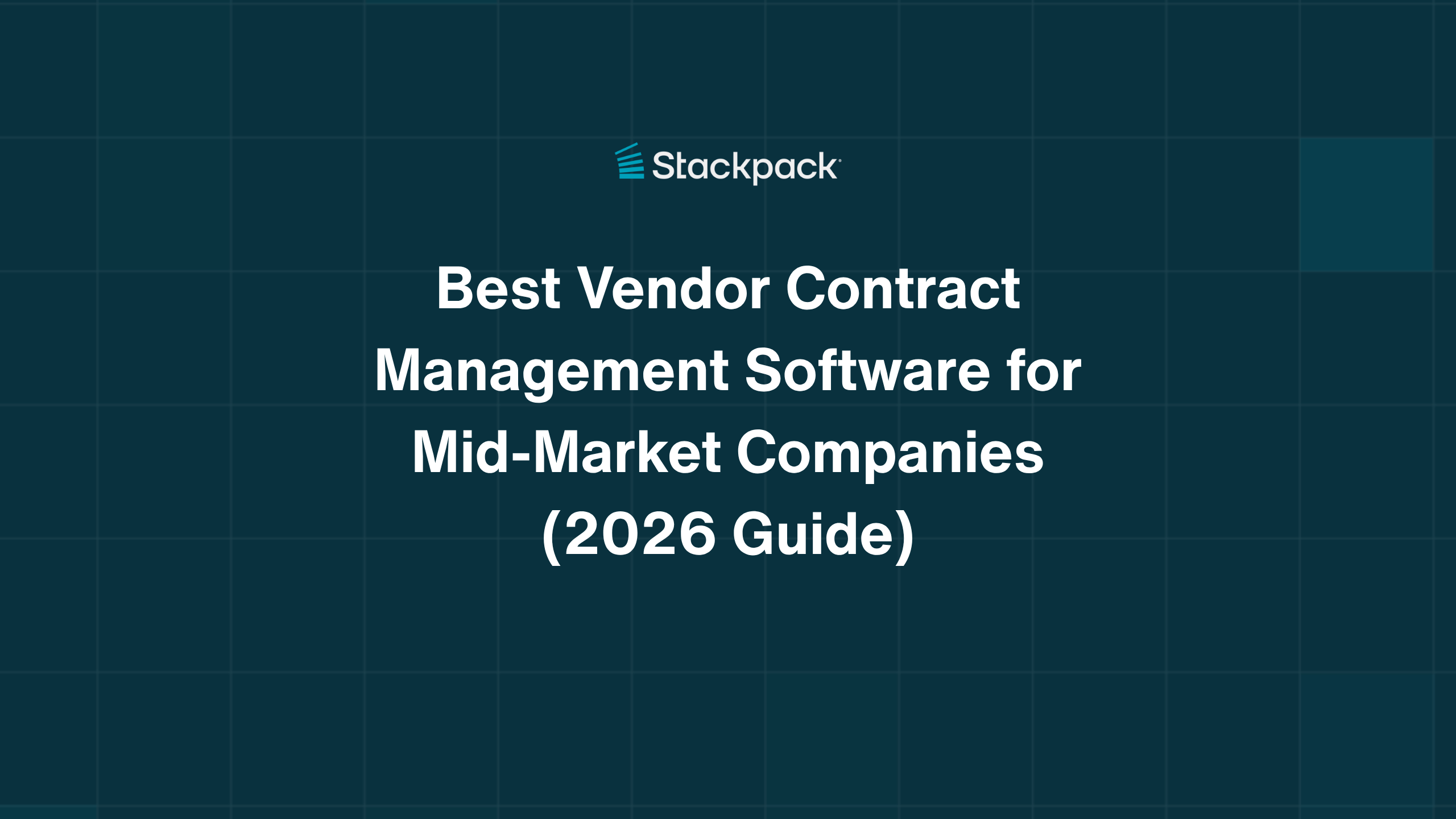Best Vendor Contract Management Software for Mid-Market Companies (2026 Guide)