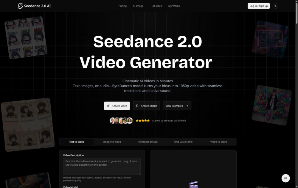 image of Seedance 2.0 Free AI Video